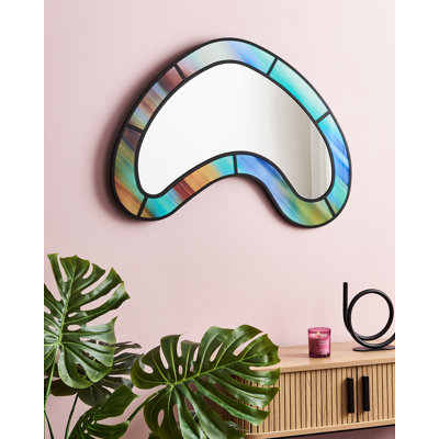 Demetres Glass Novelty Wall Mirror