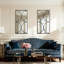 Metal Framed Accent Wall Mirror 60x120CM-1471748160