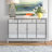 Bronx 3 Drawer Credenza-646085173-646085172