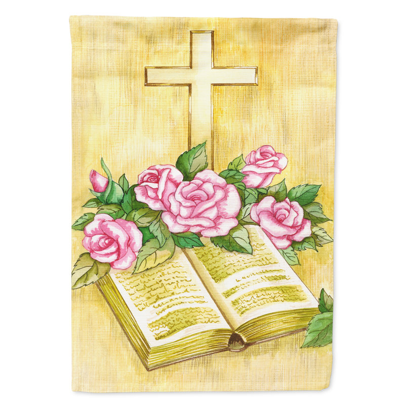 Double Sided Polyester Easter Garden Flag, 28" H x 40" W