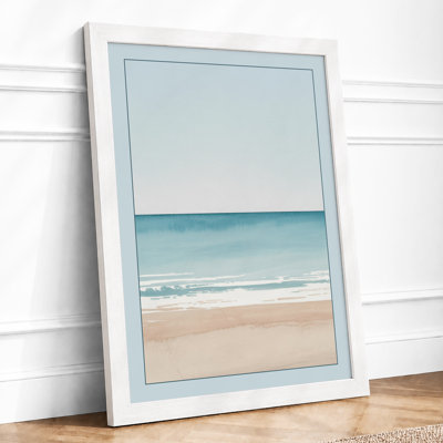 Calm Horizon Coastal - Print