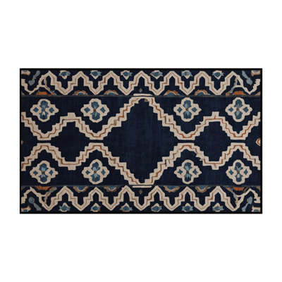 Tapis gris lavable à la machine