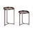 Two-Piece Round Plant Stand Set
