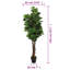 Faux Fiddle Leaf Fig Tree in Pot-945120770