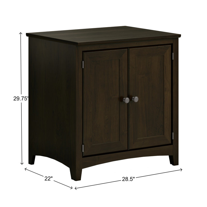 Armoire de rangement Malani, Café