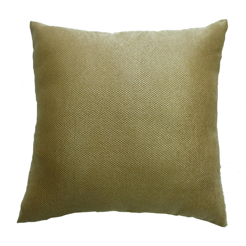  Luxurious Abstract Decorative Chenille Pillow Cover, Gold
