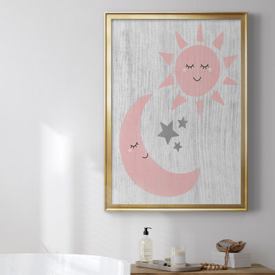 " Sun And Moon " Painting Print