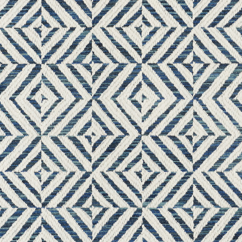Tissu Jubilee, Bleu