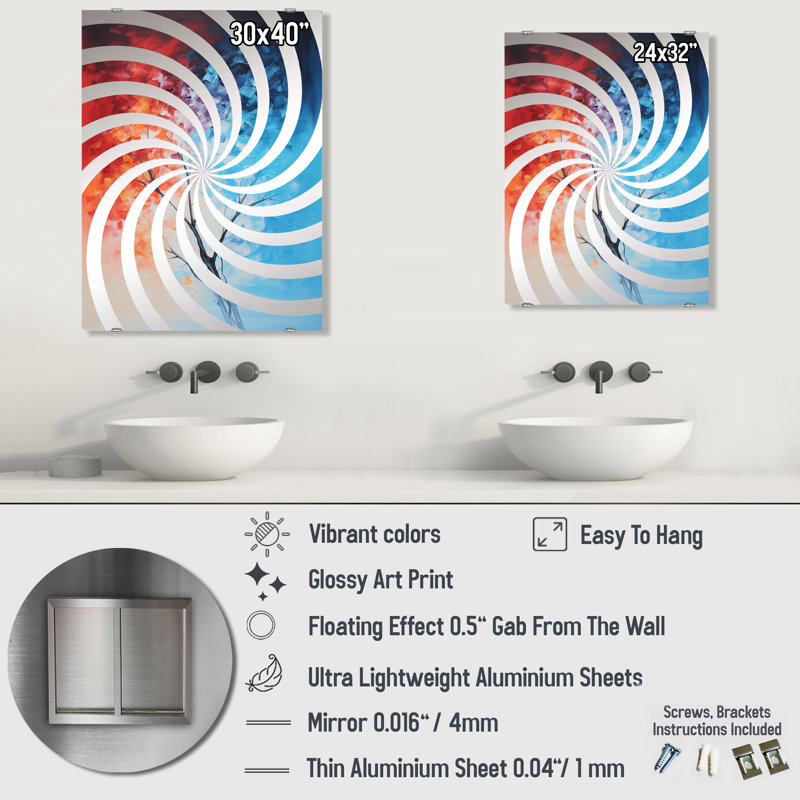 Miroir Khaja, 32 po x 24 po