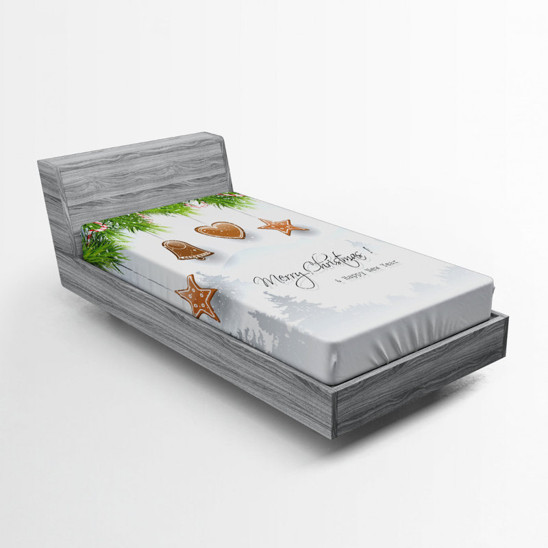 Microfiber Fitted Sheet, Twin Fitted Sheet