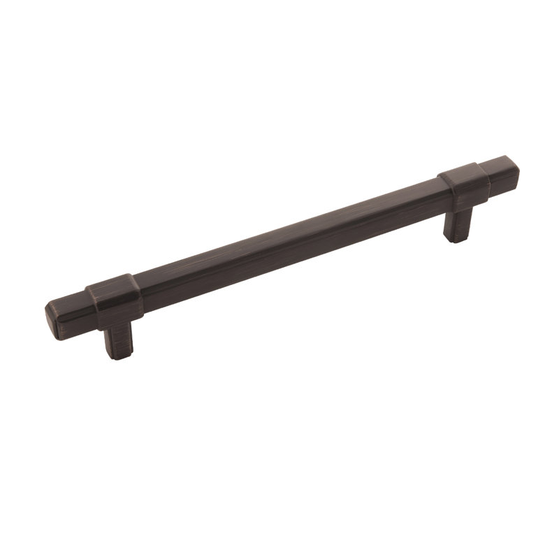 Poignée barre 6 5/16 po Monroe, Bronze Vintage, 6 5/16"