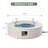 Outdoor Concrete Propane Fire Pit Table-721743950