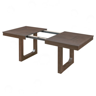 Extendable Dining Table with Removable Leaf