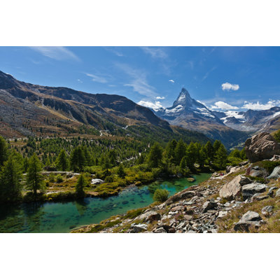 " Matterhorn And Mountain Lake "