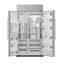 Dacor 42'' W Smart Built-in Side By Side Refrigerator