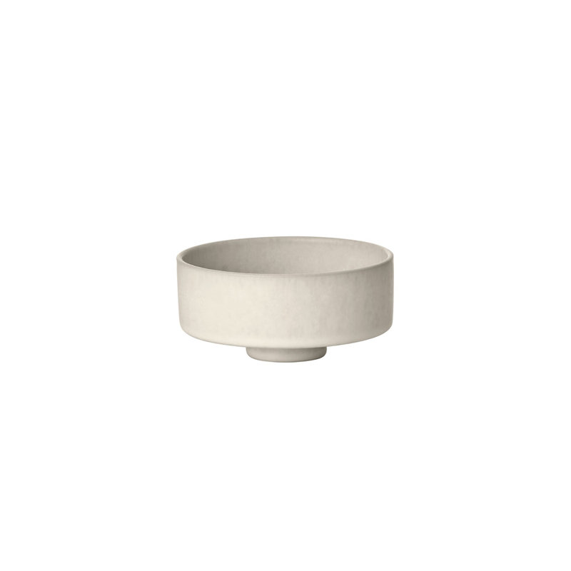 MAKOTO Japanese Style Stoneware Bowl - Small, Moonbeam (beige)