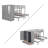Jamaur Kids Full,Twin Bunk Bed with Drawers-138193888
