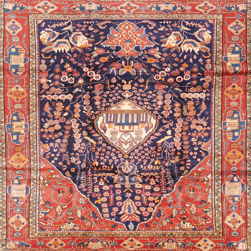 Turrella Oriental Indoor Rug, Square 3'
