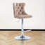 360°Swivel Bar Stools with Sliver Base-1959169141