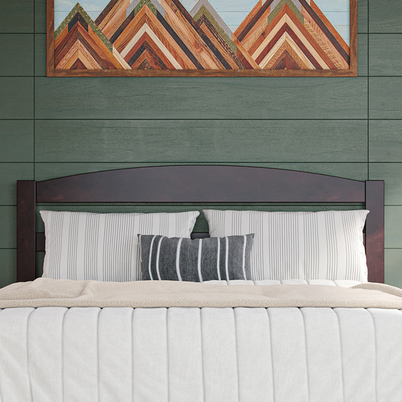Elliana Solid Wood Headboard, Queen, Espresso