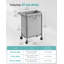 Rolling Laundry Hamper with Handles-986262597