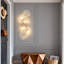 4 lampes murales luxueuses à fleurs de style français