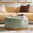 Lessman Modern 35"W Solid Wood Cocktail Ottoman with Storage and Reversible Tray Top-127658982