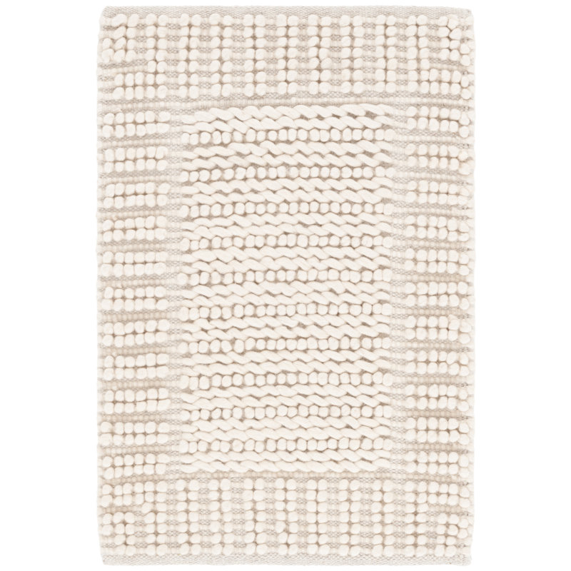 Natura 286 Flatweave Wool/Cotton Rug in Beige, Rectangle 8' x 10'