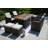 8 - Person Wicker Patio Dining Set with Rectangular Table , Cushions Included