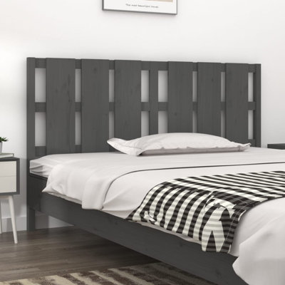 Dishon Solid Wood Panel Headboard