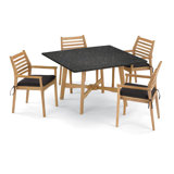 Wexford And Mera Outdoor 5 - Piece Dining Set with Cushions
