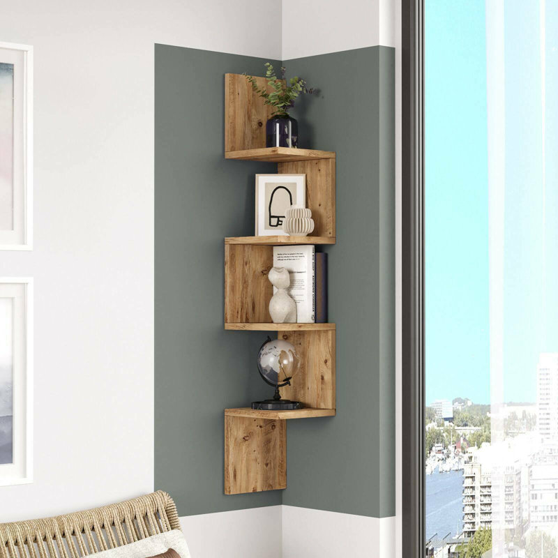 Locelso Floating Shelf, Oak