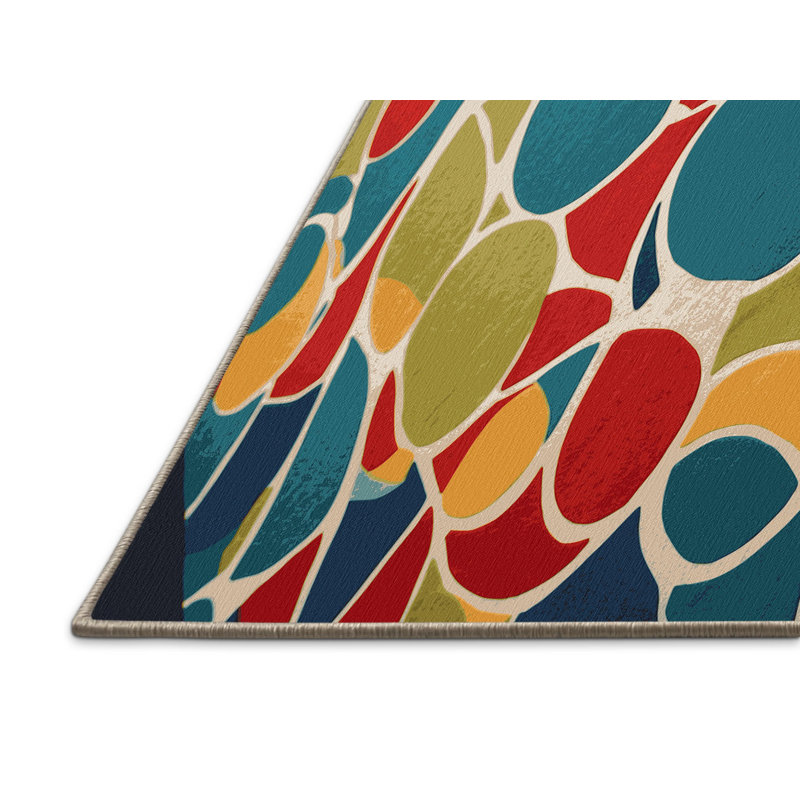 Zany Perk Rug, Round 8'