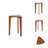Mahelet Solid Wood Nesting Tables