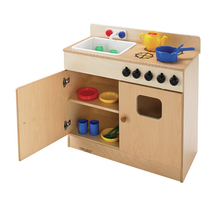 Handmade Furniture CHILDREN'S COMPLETE KITCHEN PLAY SET - Sink Stove Oven  Refrigerator in 10 Finishes – Saving Shepherd