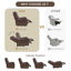 Très grand fauteuil inclinable électrique Olathe-474771299