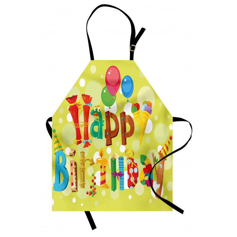 Birthday Bib Apron