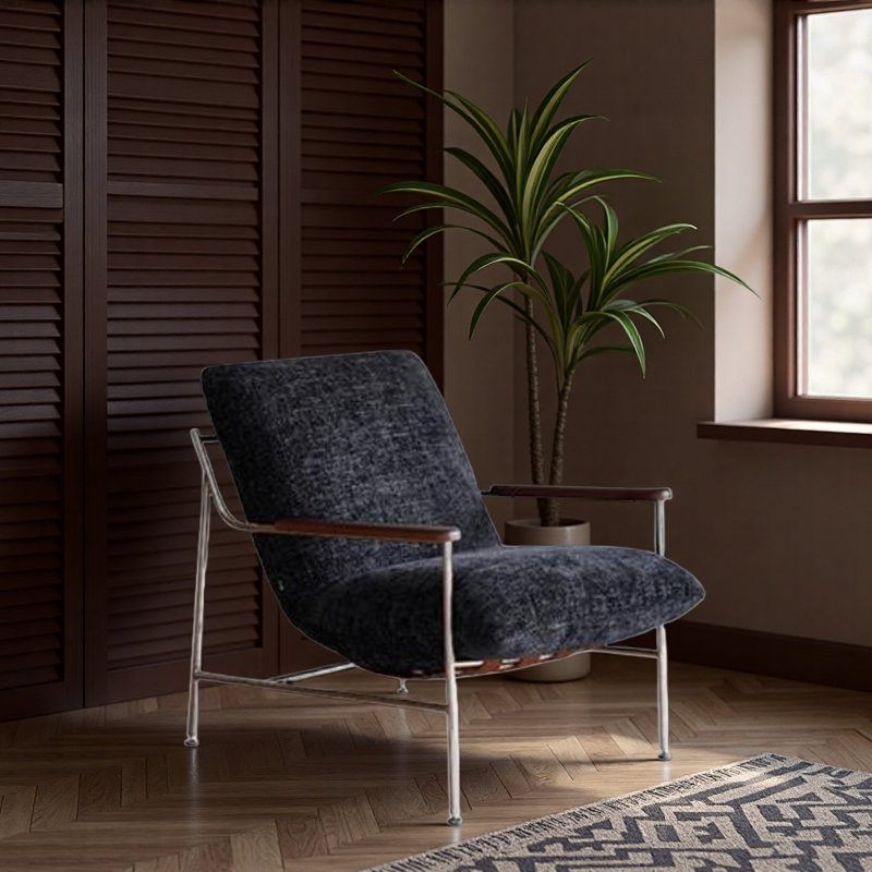 Fauteuil inclinable moderne et luxueux., Noir