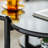 Light luxury modern petal coffee table