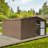 Backyard Storage Shed With Galvanized Steel Frame & Windows-111475233-111475231