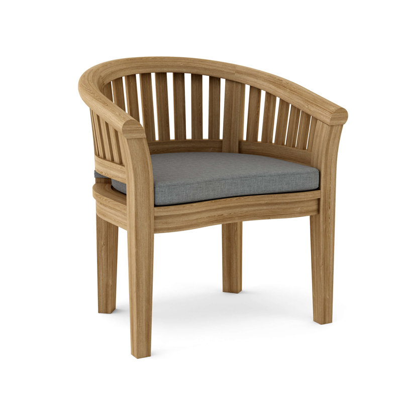 Curve Outdoor Teak Lounge Chair