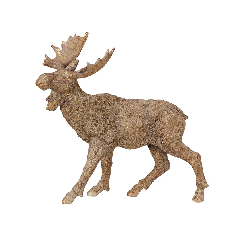 Resin Standing Moose