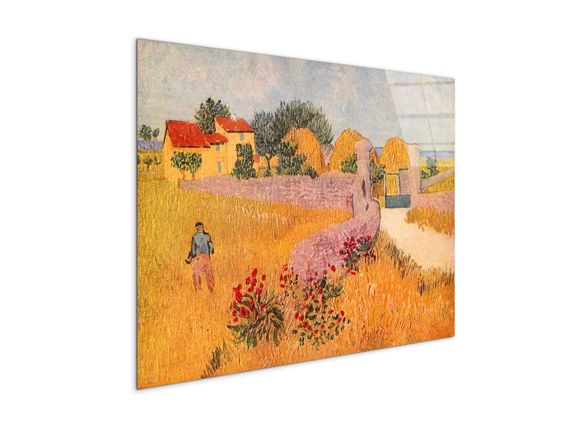 Lark Manor Farmhouse in Provence by Van Gogh Vincent 57cm H X 76cm W ...