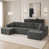 Dark Grey  + U-Shaped