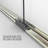 Classic 44 W x 70 H Bypass Frameless Shower Door-14171025-14171030