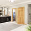 Porte en bois massif 80 po à 6 panneaux apprêtés-50280858-50273715