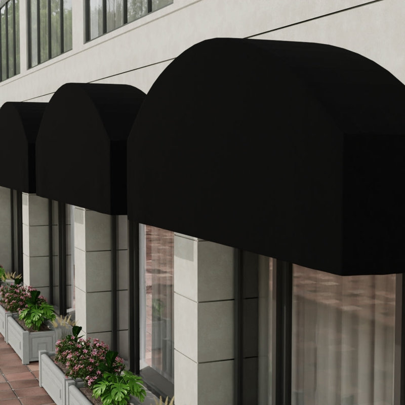 Tissu Sunbrella 80 po, Noir