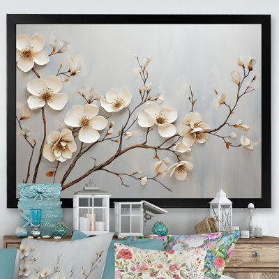 " White Dogwood Blossom Scenery I "