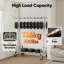 Adjustable Rolling Clothing Rack