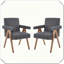Fauteuil de salle à manger Poppy-2136185885